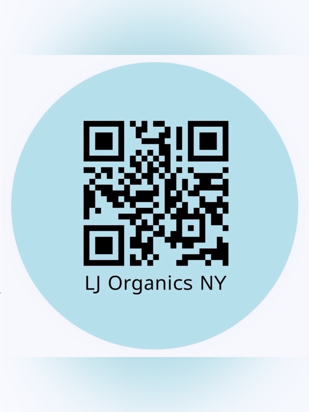 50 CUSTOM STICKERS - 2” ROUND - WITH YOUR QR CODE & CLOSET NAME - BLUE